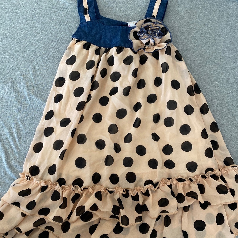 LELE FOR KIDS SIZE 6 LITTLE GIRLS ADORABLE DRESS LOT992